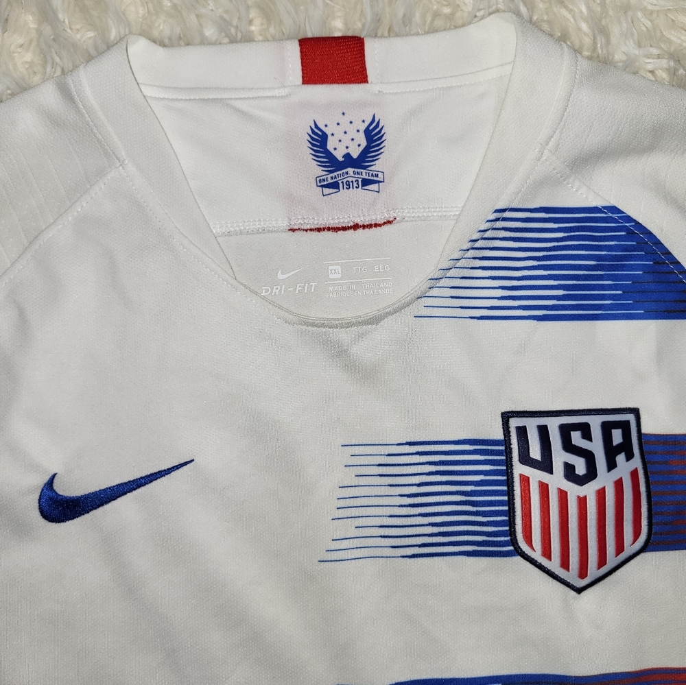 United States National Team Nike Women's Jersey White T-shirt Size XXL - Picture 3 of 8